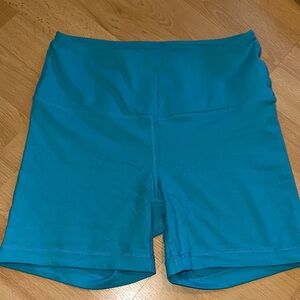 Women's blue biker Shorts